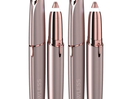 Finishing Touch Flawless Brows Eyebrow Hair Remover Electric Razor for Women (2-Pack) Online