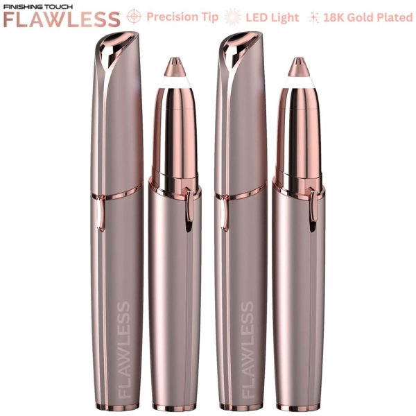 Finishing Touch Flawless Brows Eyebrow Hair Remover Electric Razor for Women (2-Pack) Online