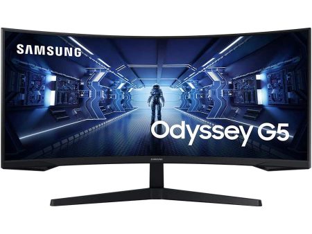 Samsung 34 inch Odyssey G55T WQHD 165Hz 1ms(MPRT) HDR Curved Gaming Monitor Sale