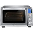 Delonghi Livenza Large Air Fryer Toaster Oven, 10-in-1, 24L, 1800W, Stainless Steel Online now