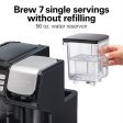 Hamilton Beach FlexBrew Trio 3-way Coffee Maker, K-Cup Ground Compatible (Black) Refurbished Online now