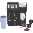 Hamilton Beach FlexBrew Trio 3-way Coffee Maker, K-Cup Ground Compatible (Black) Refurbished Online now