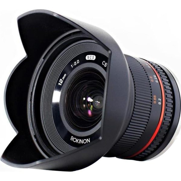 Rokinon 12mm F2.0 Ultra Wide Angle Lens for Sony E Mount - OPEN BOX Online Sale