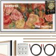 Samsung 65 inch The Frame QLED 4K Smart TV 2024+26 Months Protection Pack Bundle on Sale