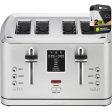 Cuisinart 4-Slice Digital Toaster with MemorySet Feature Silver+2 Year Warranty Hot on Sale