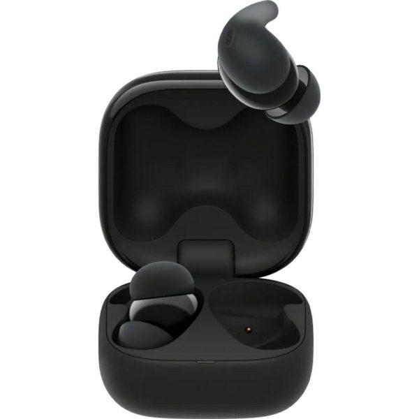 Sony LinkBuds Fit Truly Wireless Earbud Headphones - Black w  Accessories Bundle Hot on Sale