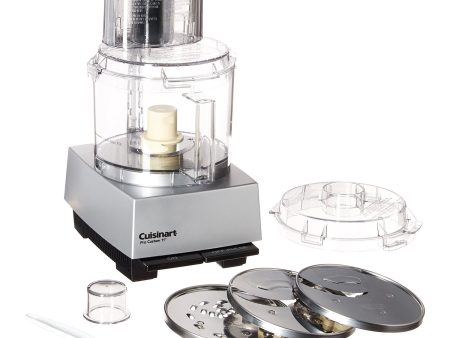 Cuisinart DLC-8SBCYP1 Food Processor, Pro Custom 11 Cup, Brushed Chrome, Refurbished For Cheap