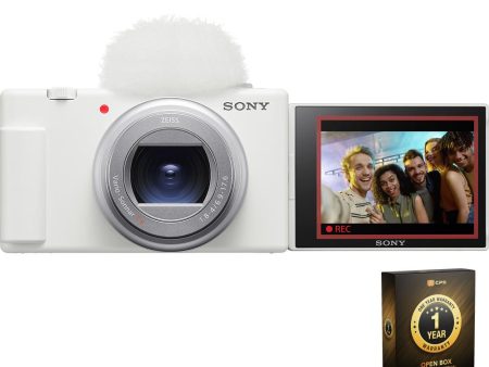 Sony ZV-1 II Vlog 4K Digital Camera with Vloggers Kit Open Box + 1 Year Warranty Pack Hot on Sale