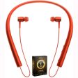 Sony In-ear Bluetooth Headphones Cinnabar Red (Open Box) + 1 Year Warranty Supply