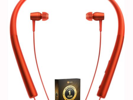 Sony In-ear Bluetooth Headphones Cinnabar Red (Open Box) + 1 Year Warranty Supply