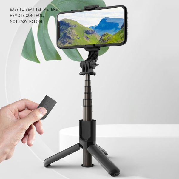 L10 Portable Tripod Extendable Bluetooth Selfie Stick with Remote Shutter Online Sale