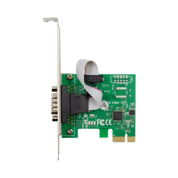 PCIE AX99100 1S DB9 RS232-Port Serial Card Native Industrial Expansion Card For Discount