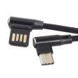 USB-C 3.1 Type-C to Left Angled 90 Degree USB 2.0 Data Cable Hot on Sale