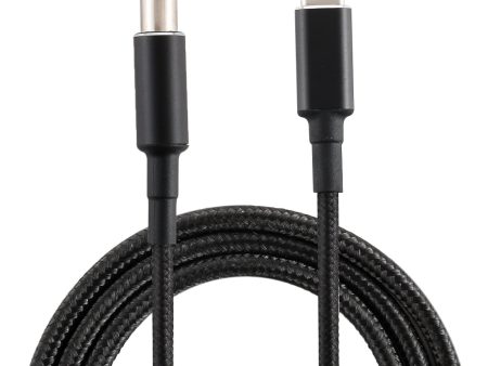 PD 100W 7.9 x 5.0mm Male to Type-C Male Nylon Braided Power Cord 1.8m Online now