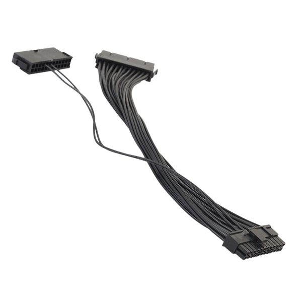 24Pin 30cm Dual Start Power Cord Dual Power Start Cable for Computer Connectors on Sale