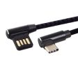 USB-C 3.1 Type-C to Left Angled 90 Degree USB 2.0 Data Cable Hot on Sale