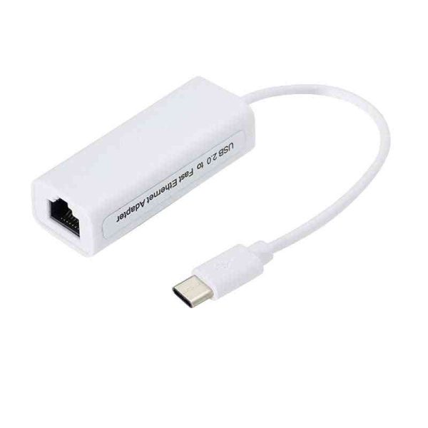 USB-C to RJ45 Lan Network Card Adapter Fashion