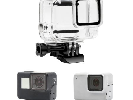 30m Waterproof Housing Case for GoPro Hero7 Silver   White For Discount