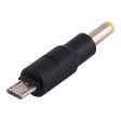 10Pcs DC Power Plug 4.8 x 1.7mm Male To Micro USB Male Adapter on Sale