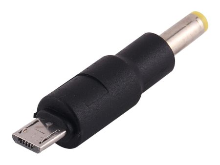 10Pcs DC Power Plug 4.8 x 1.7mm Male To Micro USB Male Adapter on Sale