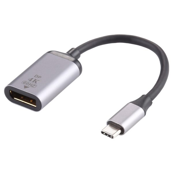 4K 60HZ DP Display Port Famale to Type C Male Adapter Cable for MacBook Air 12 For Discount