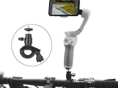 Bicycle Stand Mini Sports Camera Handheld Gimbals Mount for DJI OM 4 For Discount