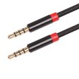 3.0M 3.5 mm Male to Male 4-Conductor Auxiliary Stereo Aux Cable Online