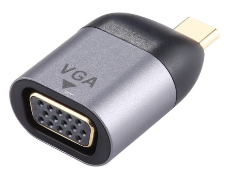 Type-C Male Head to VGA DB15P Female Head Adapter Online Sale