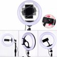 Selfie Flash Ring Light Mobile Phone Holder LED Camera Mount Long Arm USB Stand Online Sale