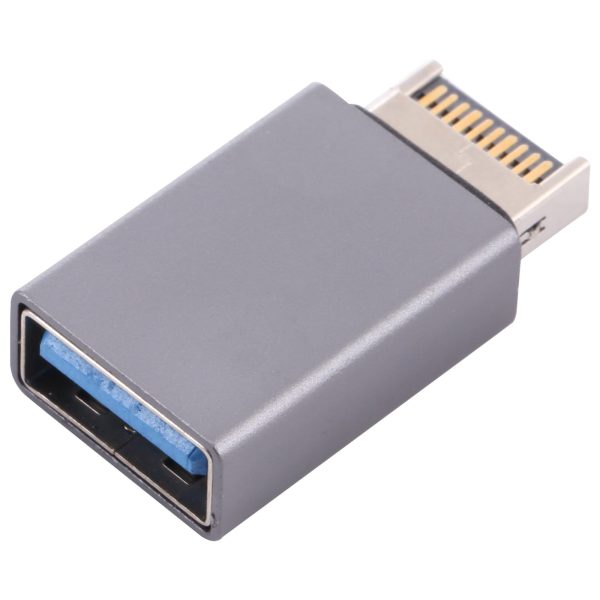 Portable USB Female to Type-E Male Aluminum Alloy Adapter Converter Online