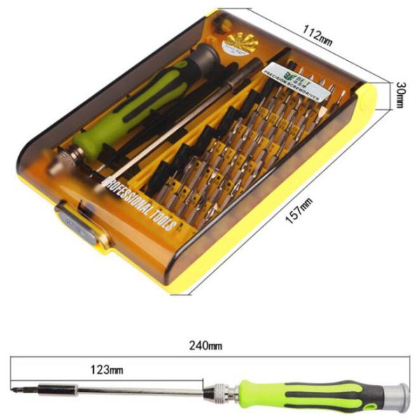 BEST BST-8912 45-in-1 Changeable Bits Screwdriver Professional Repair Tools Kit Online