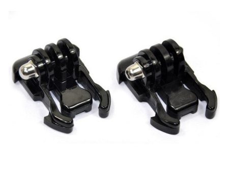 2Pcs Horizontal Surface Quick Release Buckle Mount for GoPro Hero 3+ 3 2 1 For Cheap