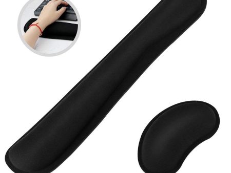 Comfortable Typing Wrist Rest Keyboard Mat Mouse Pad Playmat Hot on Sale