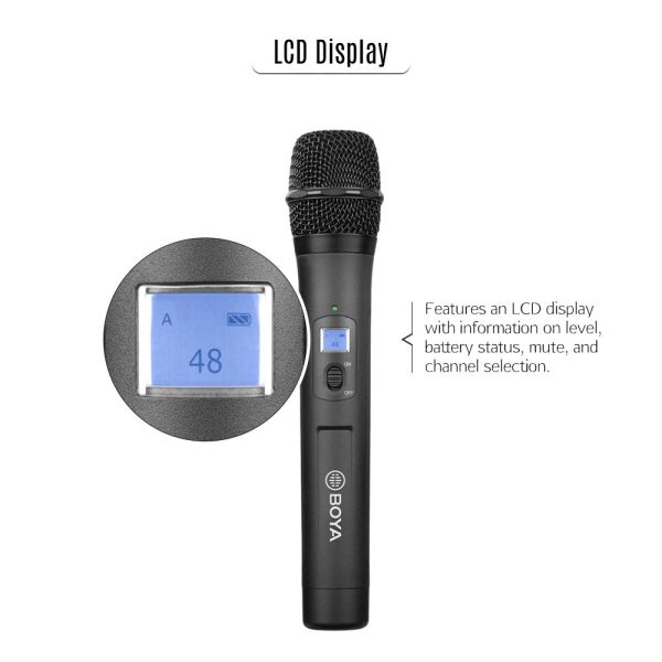 BOYA BY-WHM8 Pro 48-channel UHF Wireless Handheld Microphone Sale