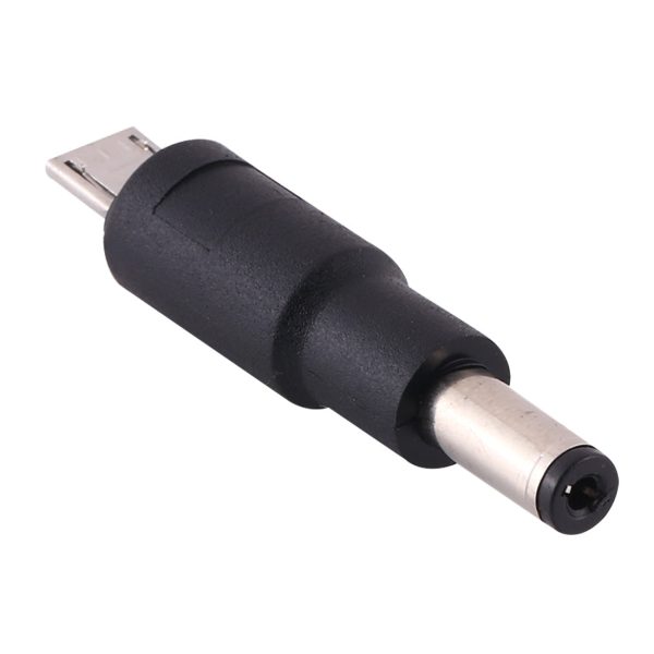 10Pcs DC Power Plug 5.5 x 2.1mm Male To Micro USB Male Adapter Discount