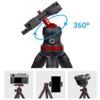 XILETU XBT-2 Flexible Octopus Legs Desktop Tripod with Folded Phone Holder on Sale