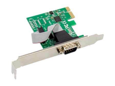 PCIE AX99100 1S DB9 RS232-Port Serial Card Native Industrial Expansion Card For Discount