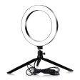 10 inch USB Ring Fill Light Live Broadcast Desktop Photography Lamp with Tripod Online Sale