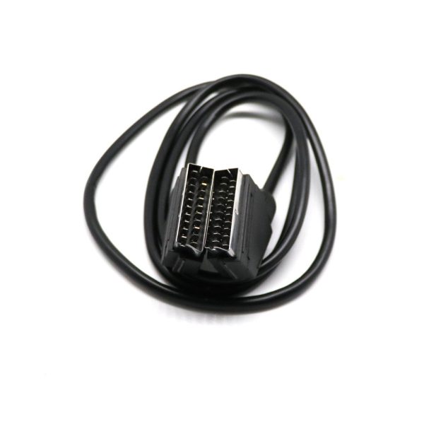 Scart Cable 21 Pins Connectors Audio Video Extension Cable 1.5m on Sale