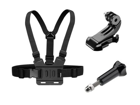 Action Cam Single-shoulder Chest Strap Mounting Bracket for GoPro 9 Hero 9 For Sale