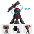 XILETU XBT1 Adjustable Height Mini Desktop Tripod with Folded Phone Holder Supply