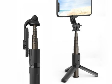 L10 Portable Tripod Extendable Bluetooth Selfie Stick with Remote Shutter Online Sale