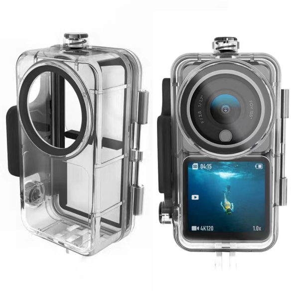 45m Waterproof Camera Diving Shell Protective Housing Case for DJI Action 2 Online Hot Sale