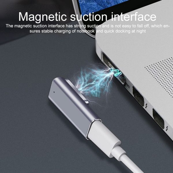 Compatible with MagSafe 1 to Type-C Female Adapter with Charging Indicator For Sale