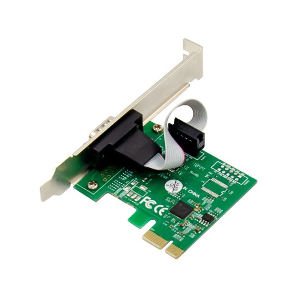 PCIE AX99100 1S DB9 RS232-Port Serial Card Native Industrial Expansion Card For Discount