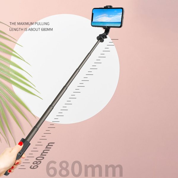 L10 Portable Tripod Extendable Bluetooth Selfie Stick with Remote Shutter Online Sale