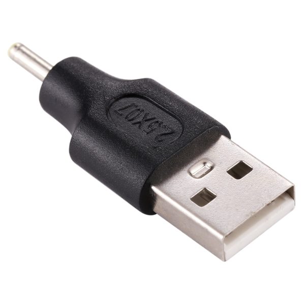 10Pcs DC Power Plug 2.5 x 0.7mm Male To USB 2.0 Male Adapter Fashion