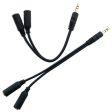 Brand New 3.5mm Male to 2 Female Audio Splitter Adapter Cable Supply