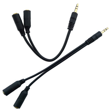 Brand New 3.5mm Male to 2 Female Audio Splitter Adapter Cable Supply