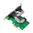 PCIE AX99100 4S DB9 I   O Express Serial Card COM1 Port RS232 Serial Card Online now